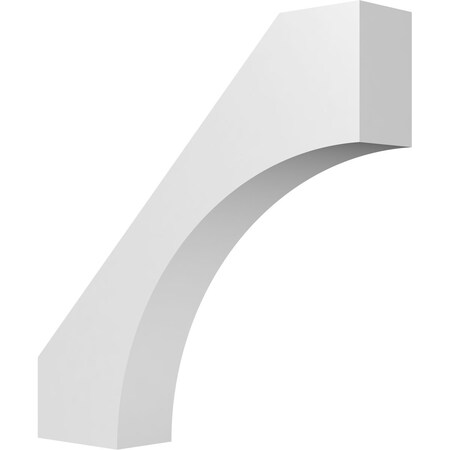 3 1/2-in. W X 18-in. D X 18-in. H Westlake Architectural Grade PVC Knee Brace